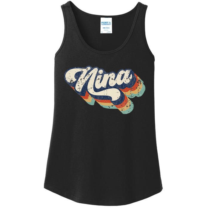 Cute Nina For Grandma Best Nina Ever MotherS Day Ladies Essential Tank