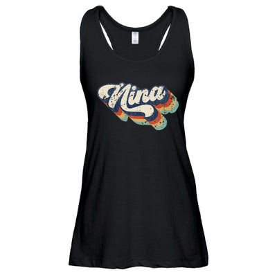 Cute Nina For Grandma Best Nina Ever MotherS Day Ladies Essential Flowy Tank