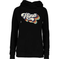 Cute Nina For Grandma Best Nina Ever MotherS Day Womens Funnel Neck Pullover Hood