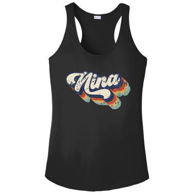 Cute Nina For Grandma Best Nina Ever MotherS Day Ladies PosiCharge Competitor Racerback Tank