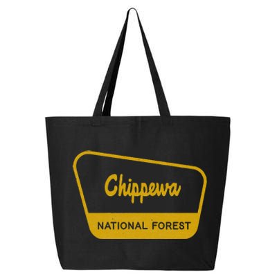 Chippewa National Forest Vintage Inspired Sign Graphic 25L Jumbo Tote