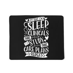 Clinicals Nurse Funny Rn Nursing School Women Gifts Mousepad