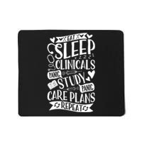 Clinicals Nurse Funny Rn Nursing School Women Gifts Mousepad