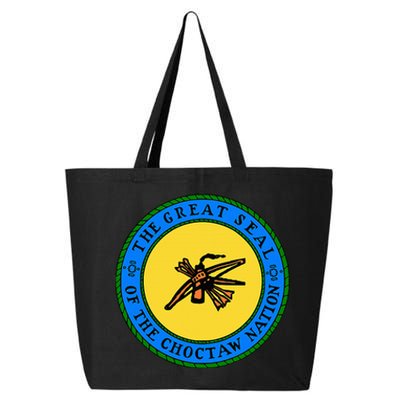 Choctaw Nation Flag Seal Choctaw 25L Jumbo Tote