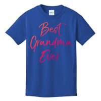 Cute New Grandmother Gift From Grand Best Grandma Ever Cool Gift Kids T-Shirt