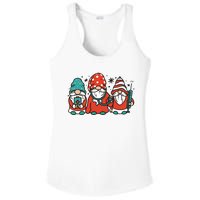 Christmas Nurse Gnomes Holiday Ladies PosiCharge Competitor Racerback Tank