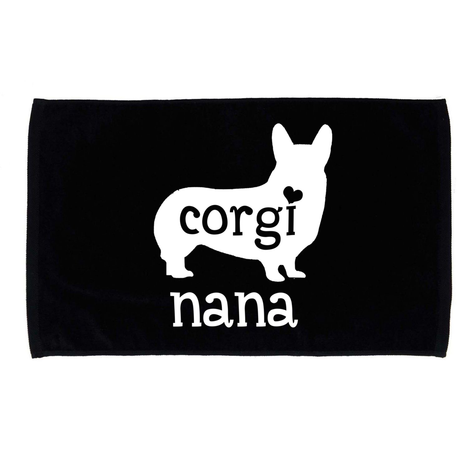 Corgi Nana Gift Corgi Grandma Dog Mom Lover Mother's Day Gift Microfiber Hand Towel
