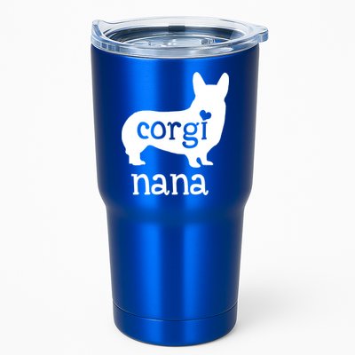 Corgi Nana Gift Corgi Grandma Dog Mom Lover Mother's Day Gift Tumbler