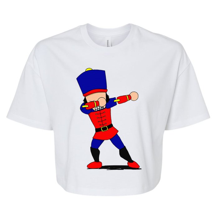 Cool Nutcracker Gift Idea For Christmas And Birthdays Bella+Canvas Jersey Crop Tee