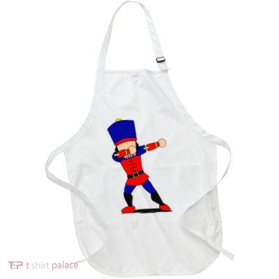 Cool Nutcracker Gift Idea For Christmas And Birthdays Full-Length Apron With Pockets