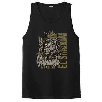 Christian Names God Witness Lion Yahweh Cool PosiCharge Competitor Tank