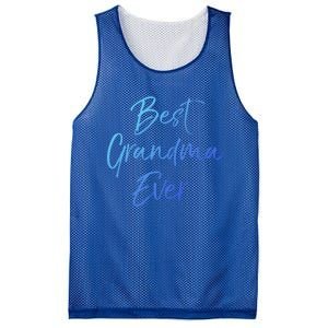 Cute New Grandmother Gift From Grand Best Grandma Ever Gift Mesh Reversible Basketball Jersey Tank