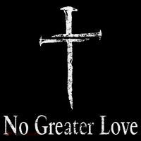 Christian No Greater Love Distressed Cross Easter 7-Panel Snapback Hat