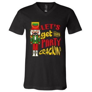 Christmas Nutcracker Group Party Matching Set V-Neck T-Shirt