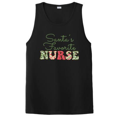 Christmas Nurse Gift Holiday Nurse SantaS Favorite Nurse Gift PosiCharge Competitor Tank