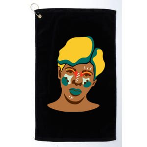 Colorful Nonbinary Genderqueer Lgbtq+ Gift Platinum Collection Golf Towel