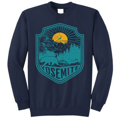 California Nature Hiking Outdoors Gift Yosemite National Park Tall Sweatshirt