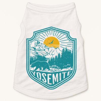California Nature Hiking Outdoors Gift Yosemite National Park Doggie Tank