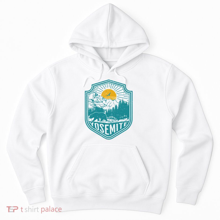 California Nature Hiking Outdoors Gift Yosemite National Park Hoodie