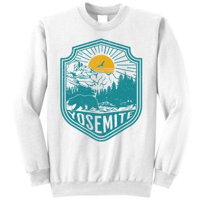 California Nature Hiking Outdoors Gift Yosemite National Park Sweatshirt