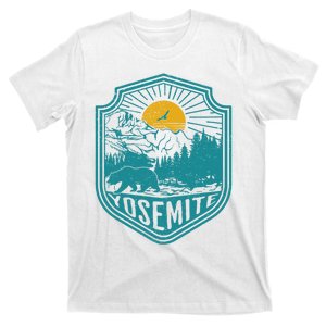 California Nature Hiking Outdoors Gift Yosemite National Park T-Shirt