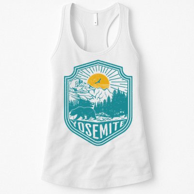 California Nature Hiking Outdoors Gift Yosemite National Park Womens Tank Top