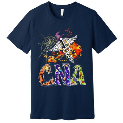 CNA Nurse Halloween Medical Certified Nurse Assistant Gift Premium T-Shirt