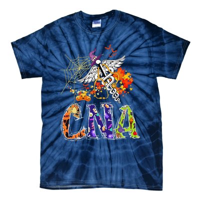 CNA Nurse Halloween Medical Certified Nurse Assistant Gift Tie-Dye T-Shirt