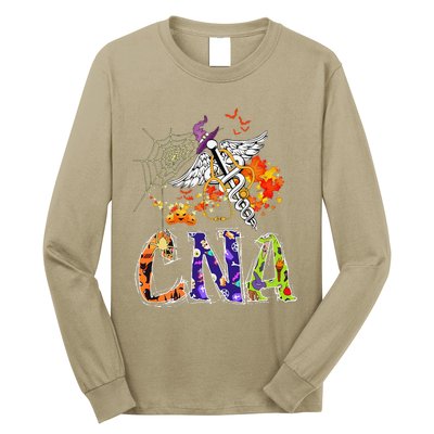 CNA Nurse Halloween Medical Certified Nurse Assistant Gift Long Sleeve Shirt