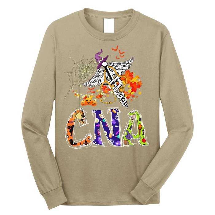 CNA Nurse Halloween Medical Certified Nurse Assistant Gift Long Sleeve Shirt