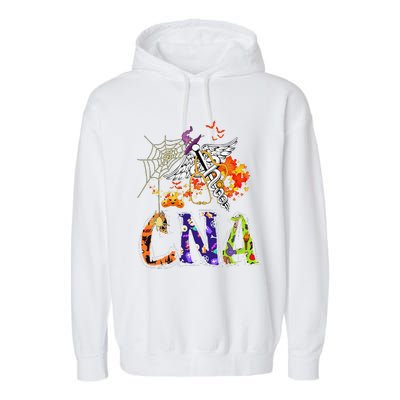 CNA Nurse Halloween Medical Certified Nurse Assistant Gift Garment-Dyed Fleece Hoodie