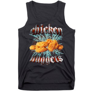 Chicken Nuggets Heavy Metal Hardcore Music Tank Top