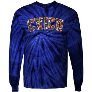 CVICU Nurse Halloween Cardiac ICU Rn Fall Spooky Boo Crew Tie-Dye Long Sleeve Shirt