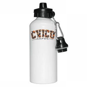 CVICU Nurse Halloween Cardiac ICU Rn Fall Spooky Boo Crew Aluminum Water Bottle