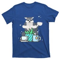 Cute Namaste Husky Dog Do Yoga Gardening Lover Coffee Lover Cute Gift T-Shirt