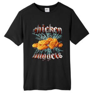 Chicken Nuggets Heavy Metal Hardcore Music Tall Fusion ChromaSoft Performance T-Shirt