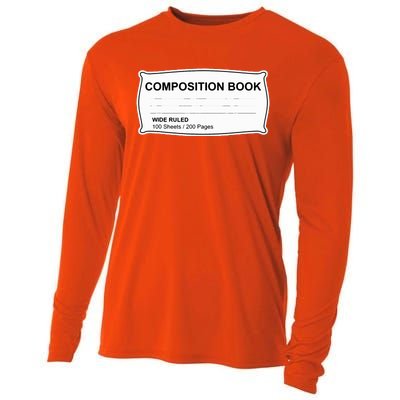 Composition Notebook Halloween Costume Couples Fancy Dress Cooling Performance Long Sleeve Crew