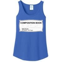 Composition Notebook Halloween Costume Couples Fancy Dress Ladies Essential Tank