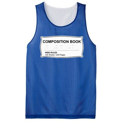 Composition Notebook Halloween Costume Couples Fancy Dress Mesh Reversible Basketball Jersey Tank