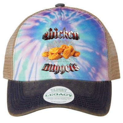 Chicken Nuggets Heavy Metal Hardcore Music Legacy Tie Dye Trucker Hat