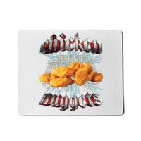 Chicken Nuggets Heavy Metal Hardcore Music Mousepad