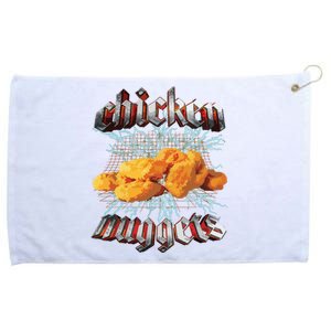 Chicken Nuggets Heavy Metal Hardcore Music Grommeted Golf Towel