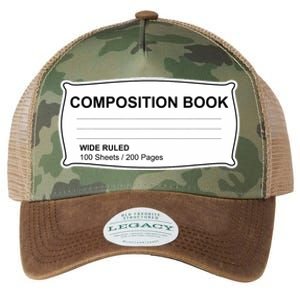 Composition Notebook Halloween Costume Couples Fancy Dress Legacy Tie Dye Trucker Hat