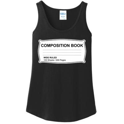 Composition Notebook Halloween Costume Couples Fancy Dress Ladies Essential Tank