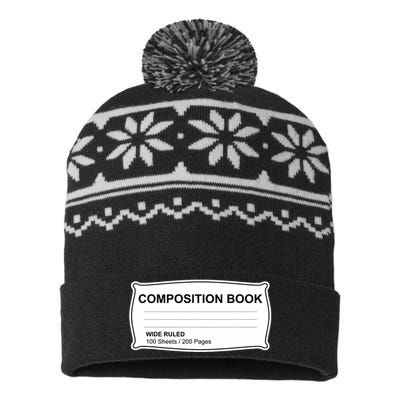 Composition Notebook Halloween Costume Couples Fancy Dress USA-Made Snowflake Beanie