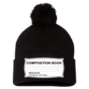 Composition Notebook Halloween Costume Couples Fancy Dress Pom Pom 12in Knit Beanie