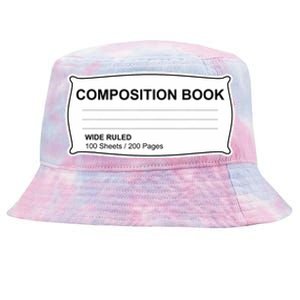 Composition Notebook Halloween Costume Couples Fancy Dress Tie-Dyed Bucket Hat