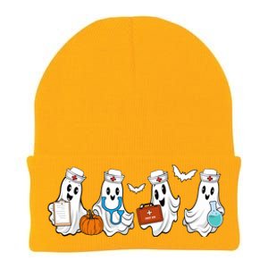 Cute Nurse Halloween Ghost Knit Cap Winter Beanie