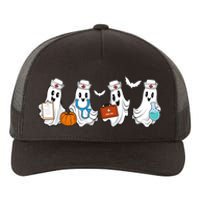 Cute Nurse Halloween Ghost Yupoong Adult 5-Panel Trucker Hat