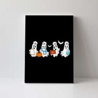 Cute Nurse Halloween Ghost Canvas